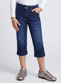 Blue Denim Capri Pants PD0044