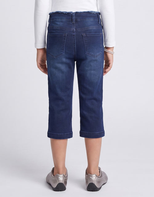 Blue Denim Capri Pants PD0044