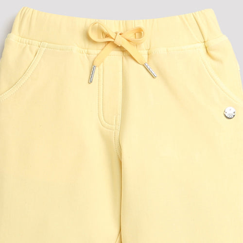 Pastel Lemon Cotton Shorts PD0048