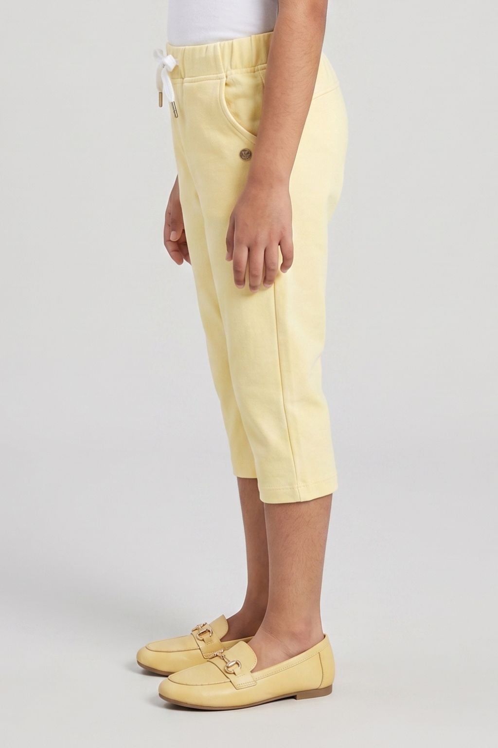 Pastel Lemon Cotton Shorts PD0048