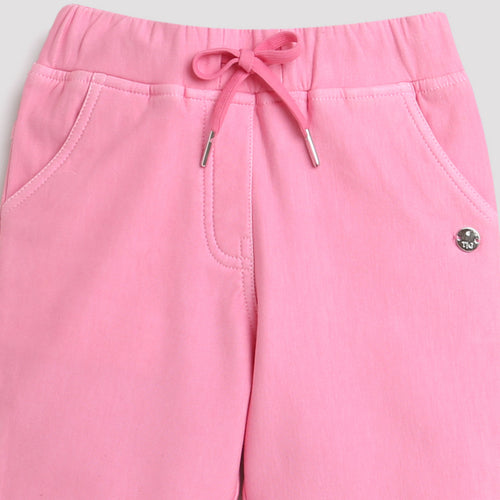 Pink Knit Casual Shorts PD0048