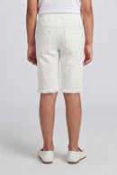 Off-White Stretch Capri Pants PD0058