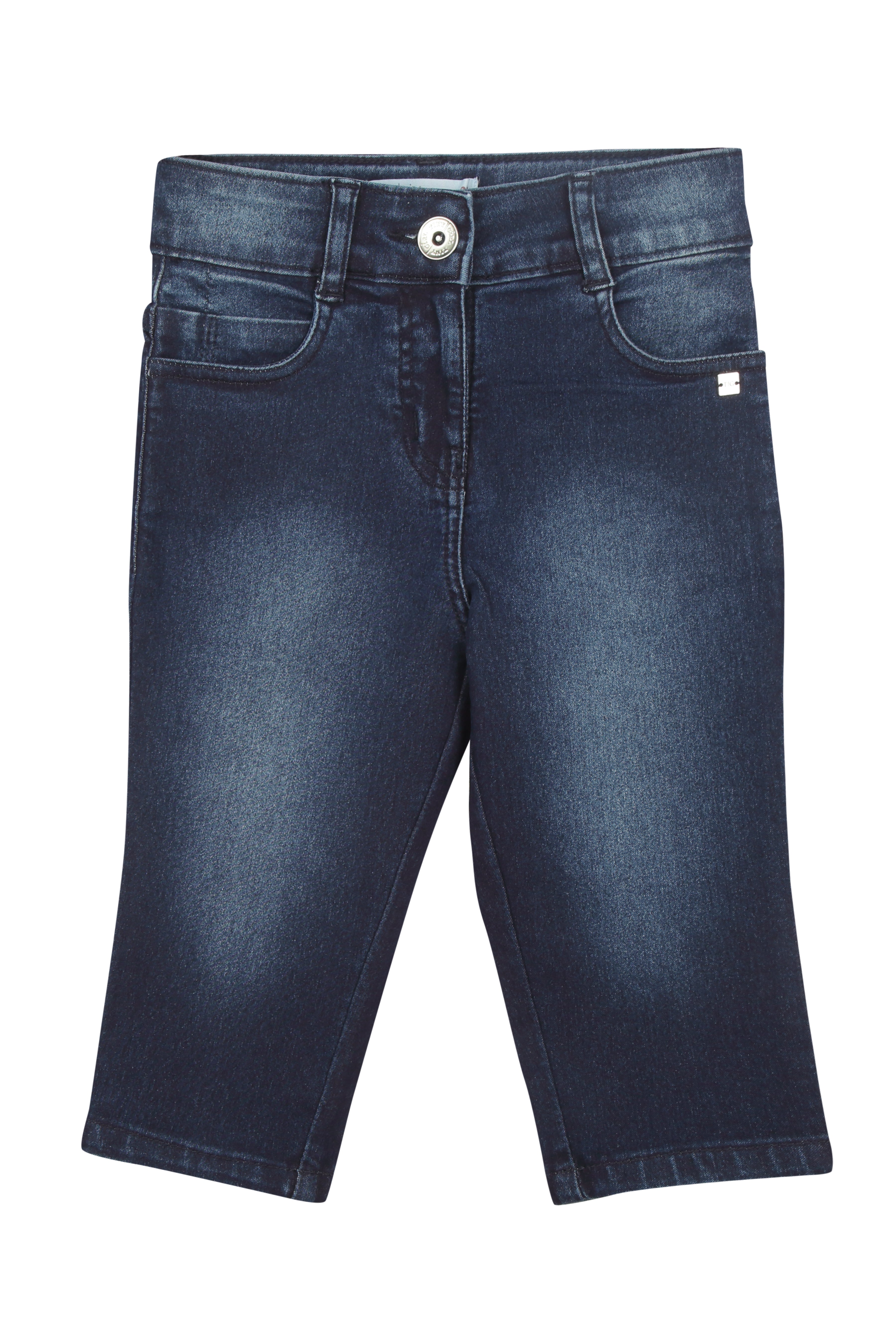 Dark Blue Denim Pedal Pants PD0040