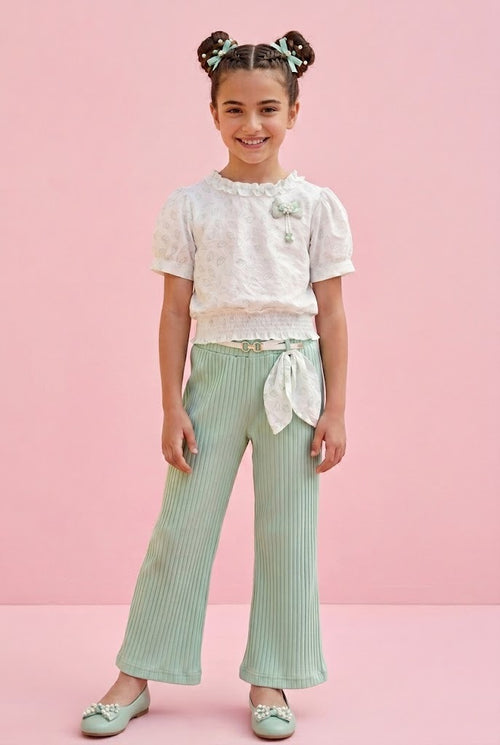 Mint Leaf Printed Co-ord Set PLS260