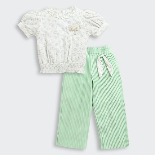 Mint Leaf Printed Co-ord Set PLS260