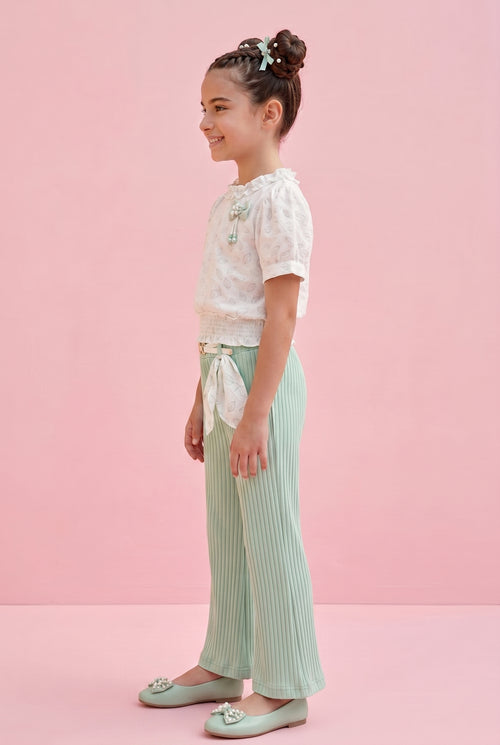 Mint Leaf Printed Co-ord Set PLS260