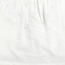 Off White Elastic Waist Skirt S1002