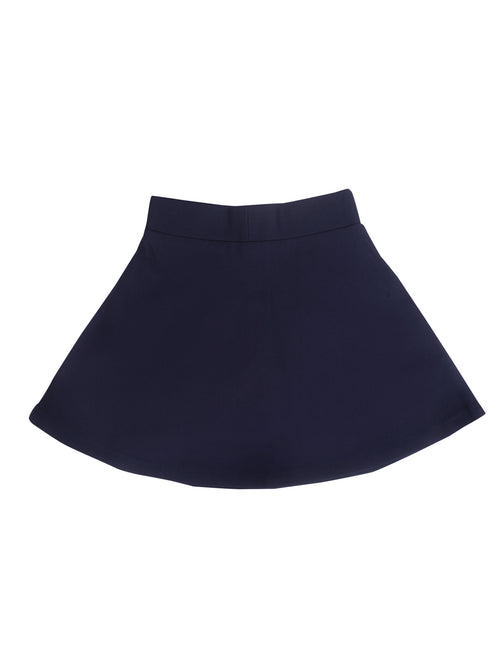 Girls Navy Blue Pleated Skirt S801