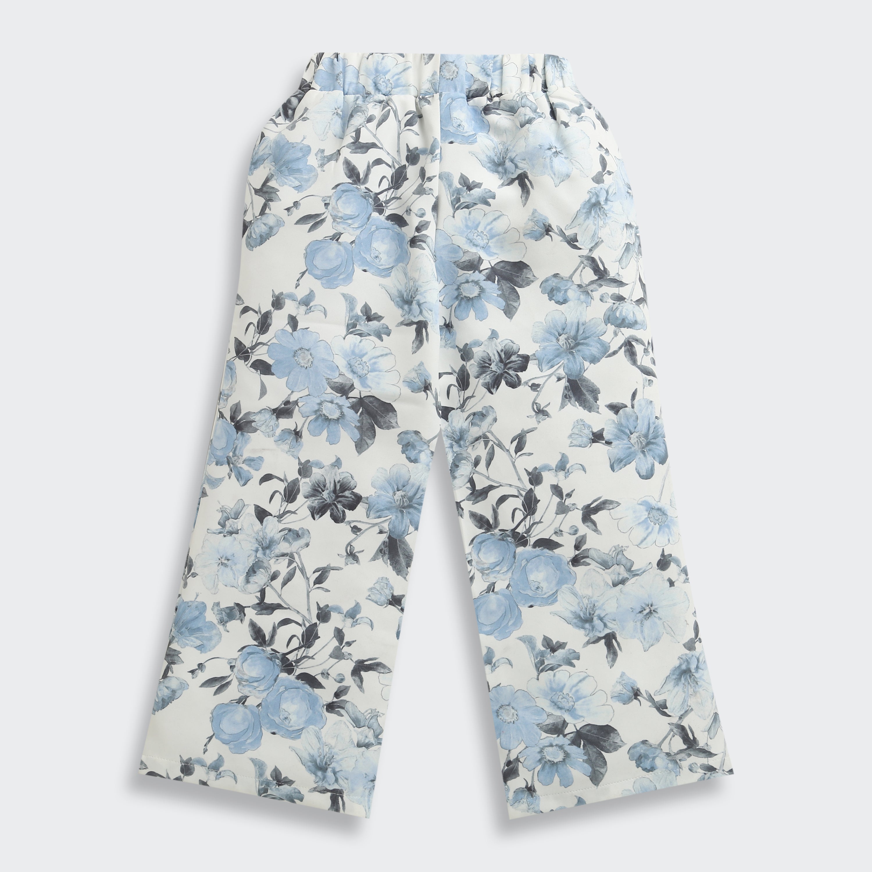 Powder Blue Floral Co-Ord Set 1031