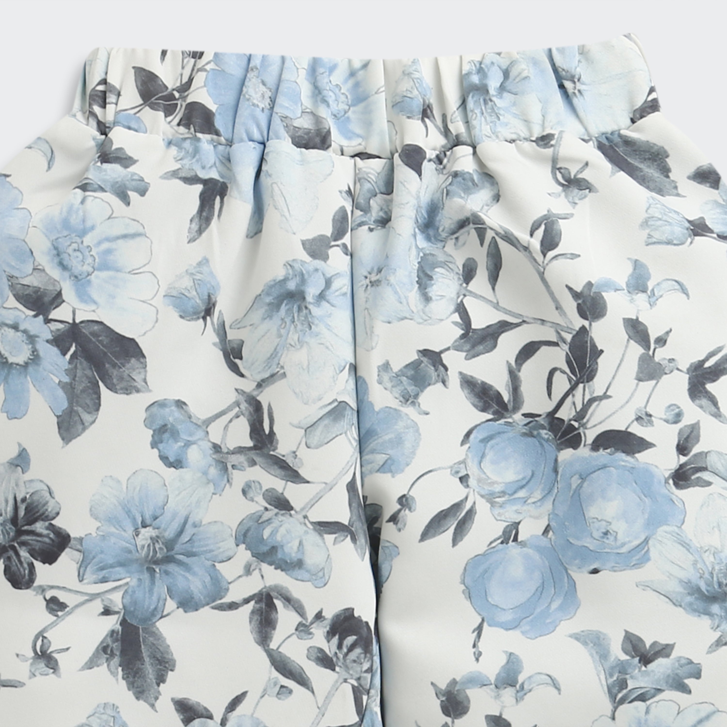 Powder Blue Floral Co-Ord Set 1031