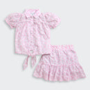 Pink Floral Co-Ord Set with Inner Cami SET2023