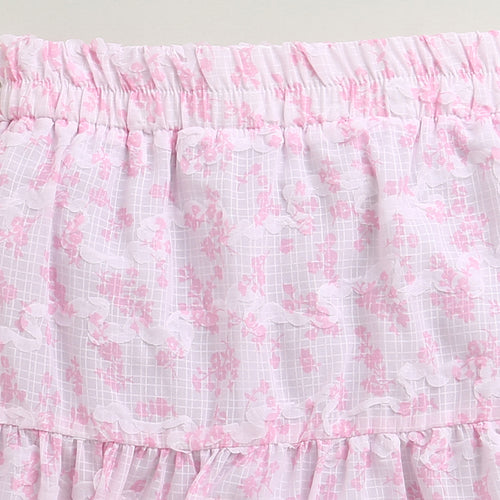 Pink Floral Co-Ord Set with Inner Cami SET2023