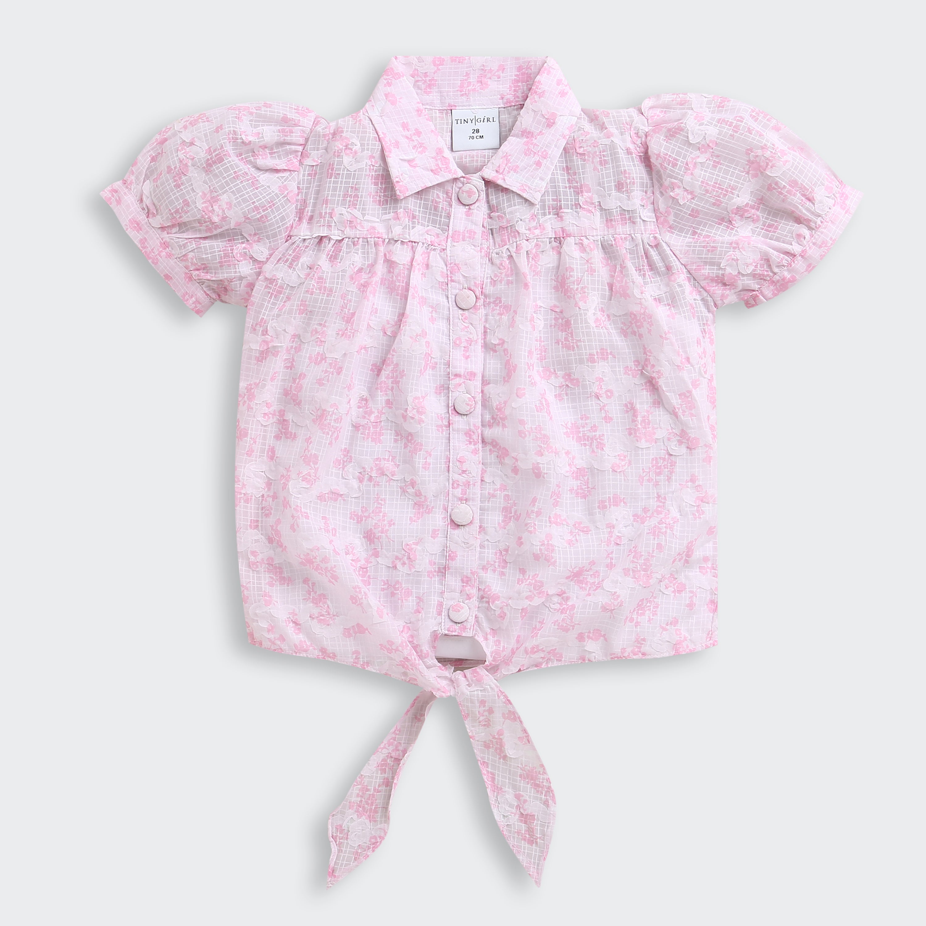 Pink Floral Co-Ord Set with Inner Cami SET2023