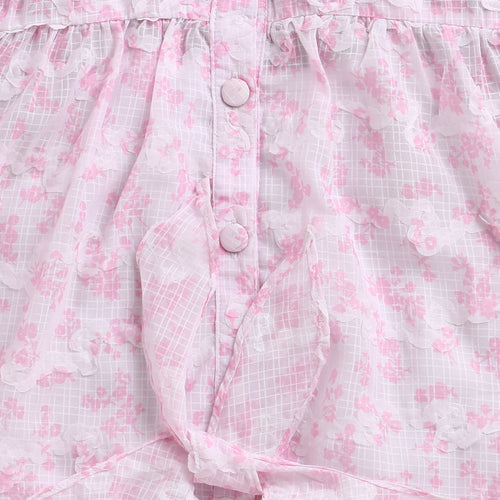 Pink Floral Co-Ord Set with Inner Cami SET2023