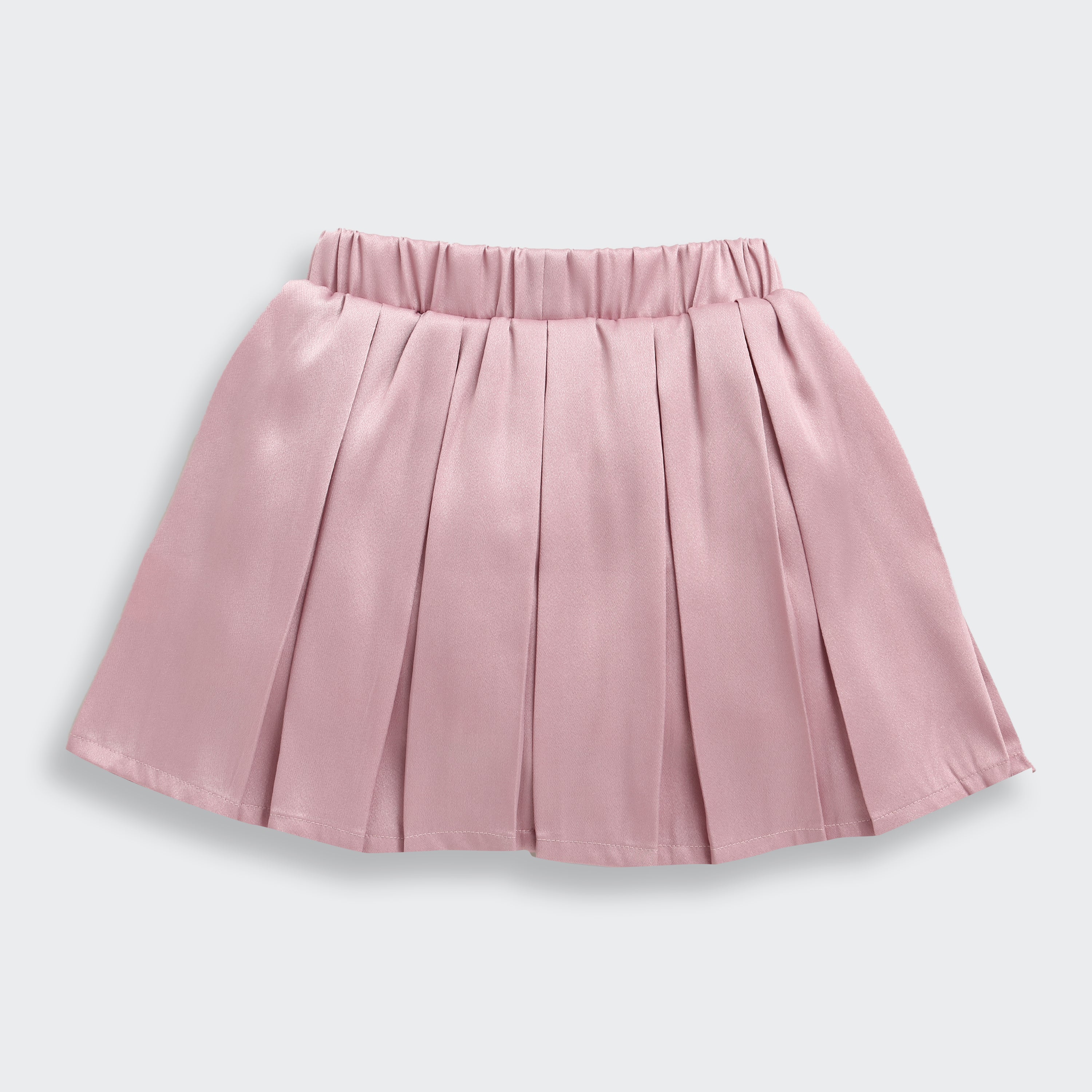 Girls Floral Top & Pleated Skirt Co-ord