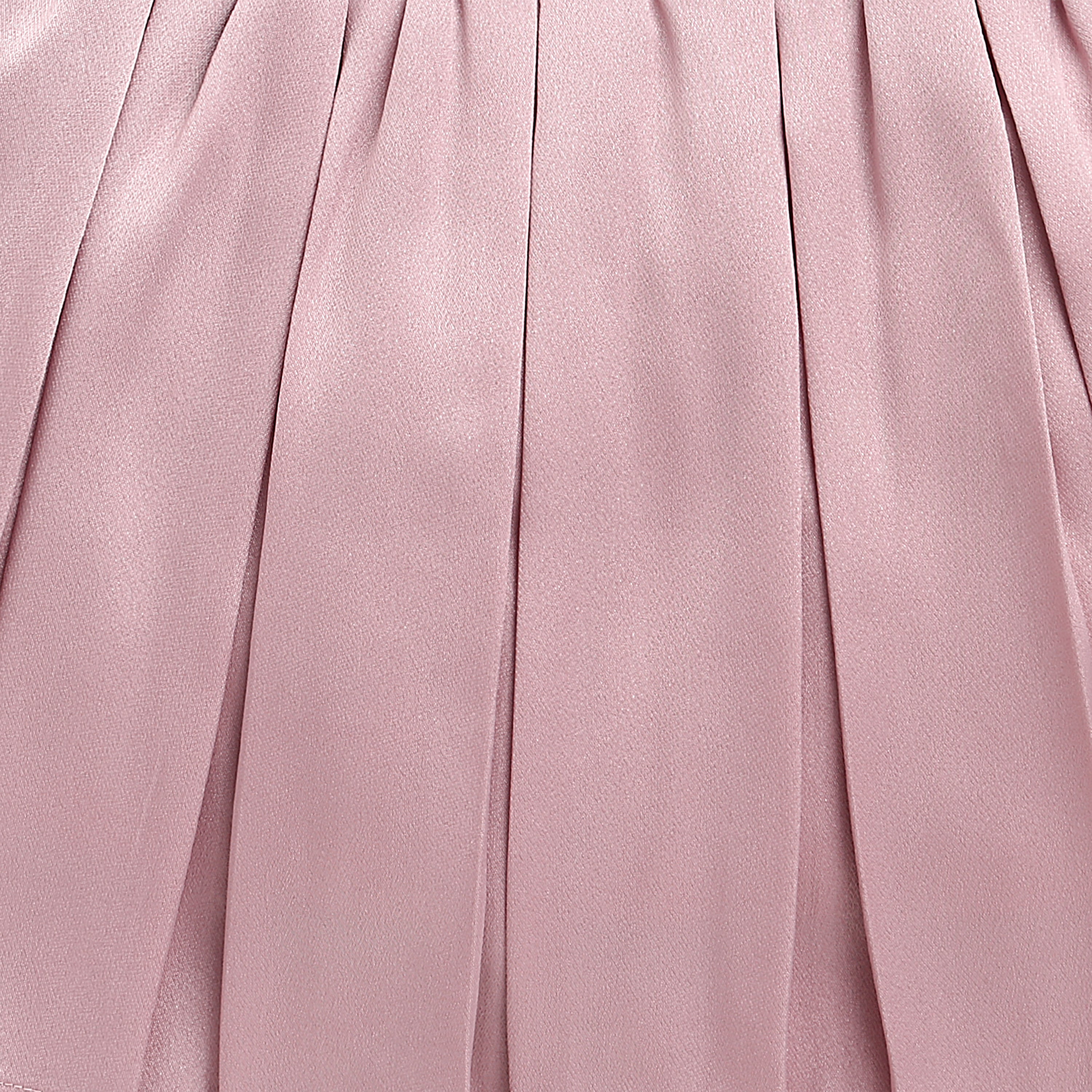 Girls Floral Top & Pleated Skirt Co-ord