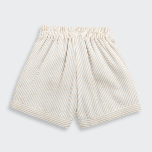 Sand Stripe Waistcoat & Shorts Set 3130