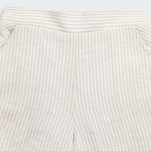Sand Stripe Waistcoat & Shorts Set 3130