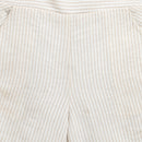 Girls Beige Textured Summer Co-ord Set