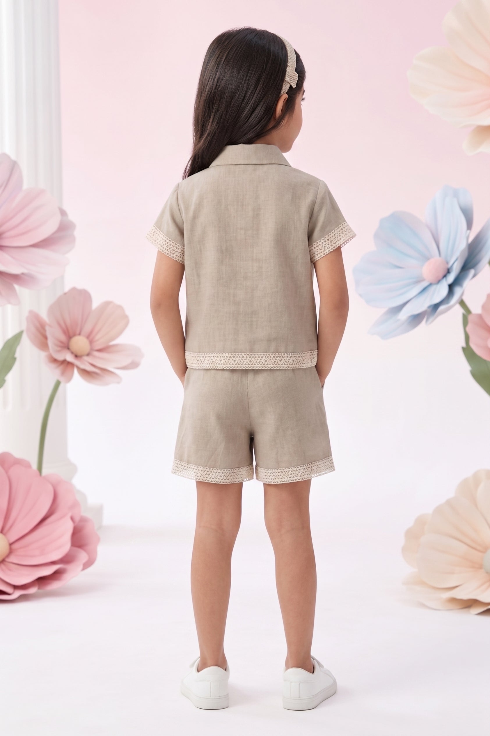 Fawn Linen Co-Ord Set 3132