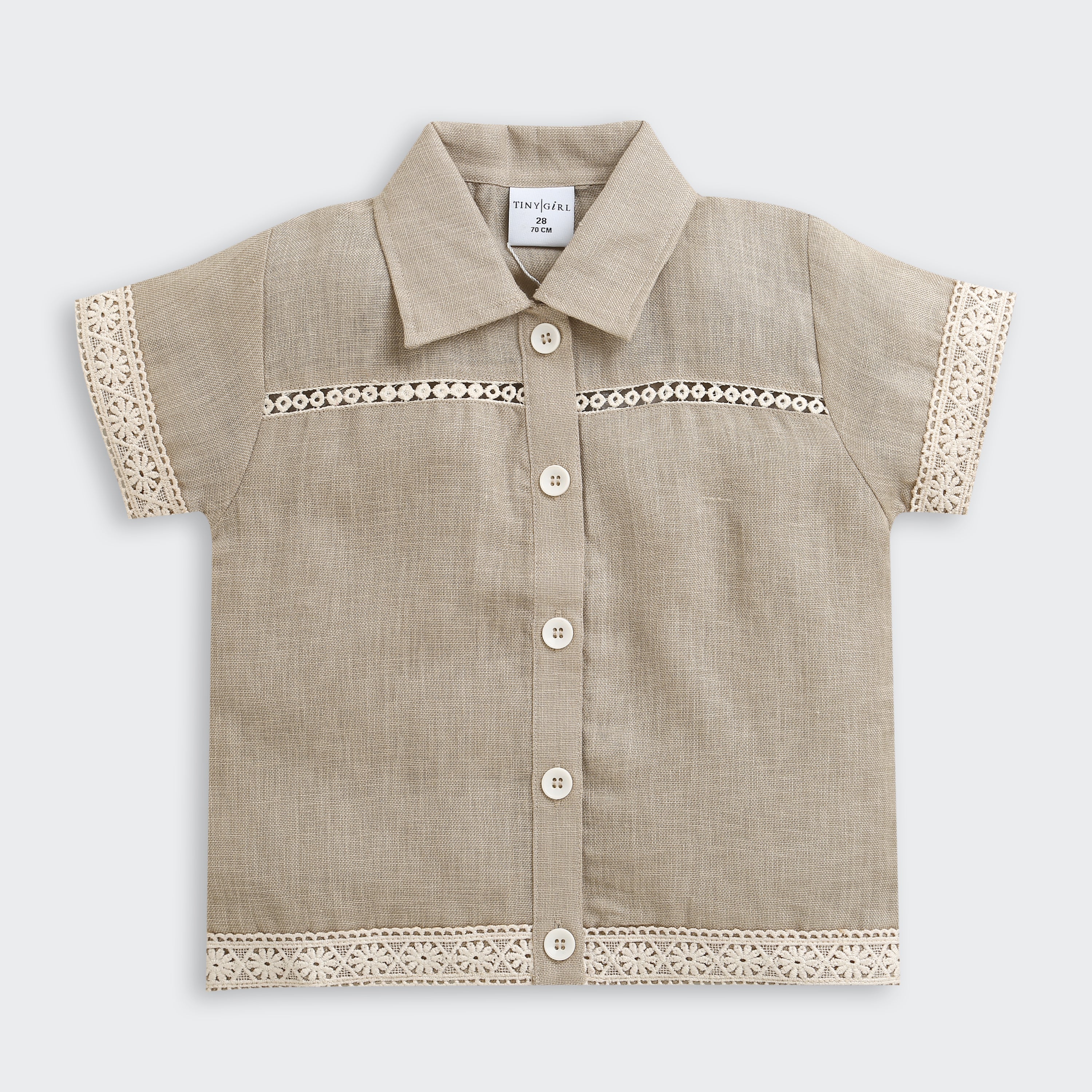 Fawn Linen Co-Ord Set 3132