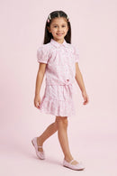 Pink Floral Co-Ord Set with Inner Cami SET2023