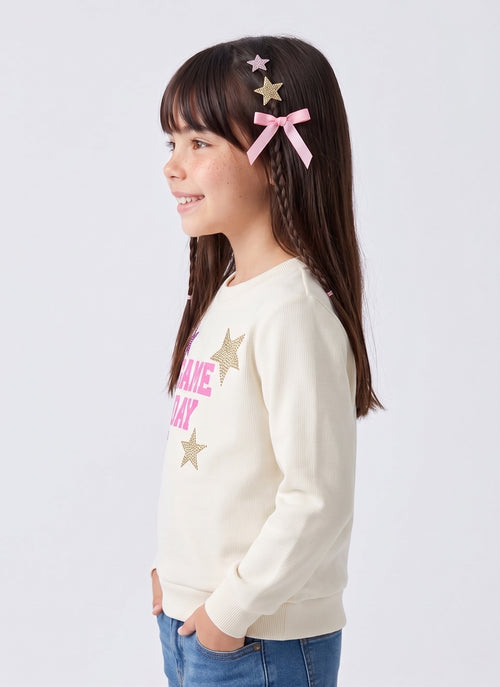 Off White Game Day Star Print Sweatshirt SS1061