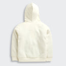 Tiny Girl Cream Floral Embroidered Zip-Up Hoodie For Girls | Winter Wear Sweatshirt | Kids