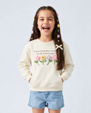 Off-White Floral Appliqué Sweatshirt SS1119