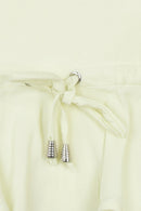 Lemon Peplum Top with Bow for Girls