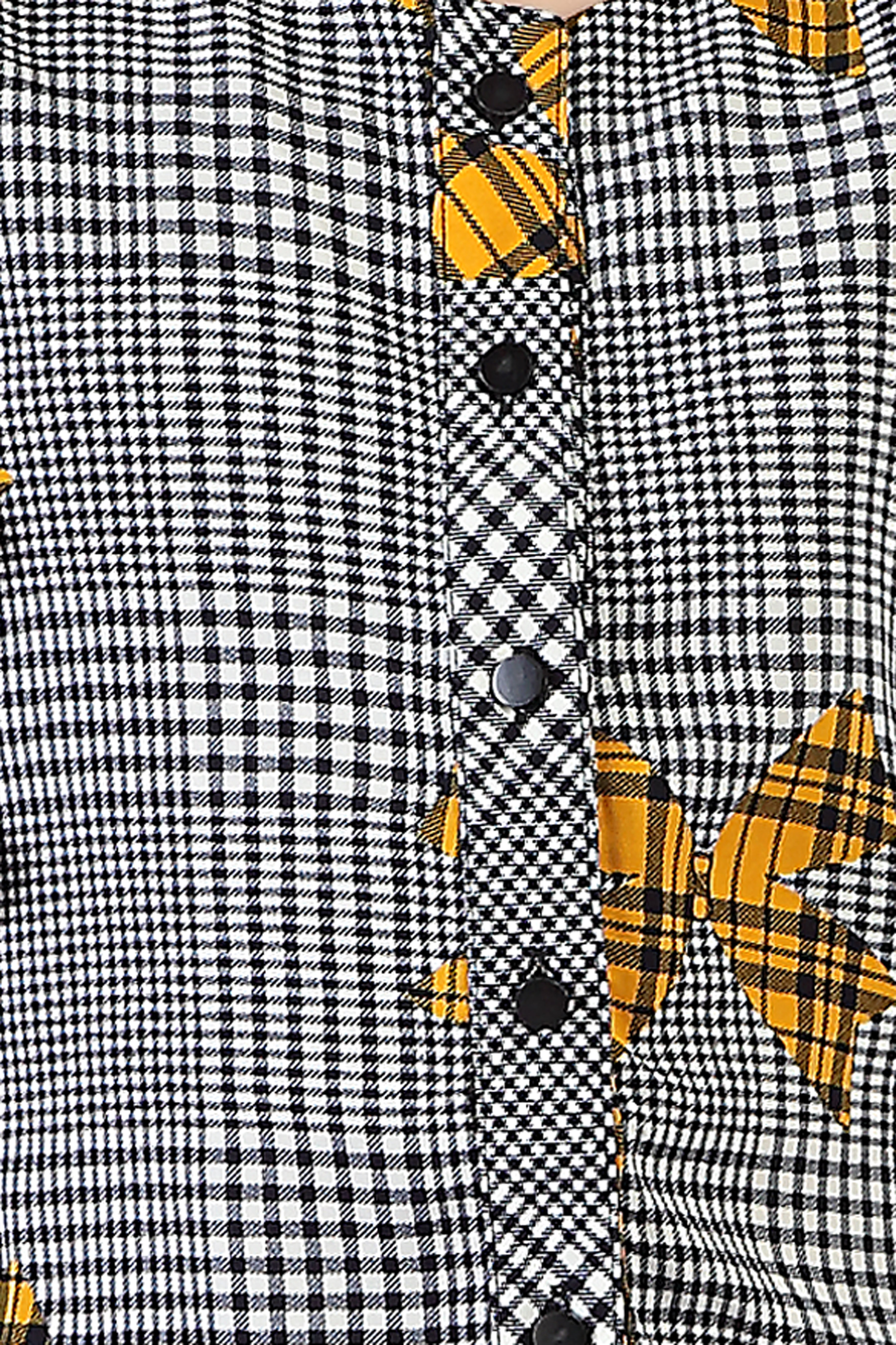 Tiny Girl Floral Ruffle Sleeve Top with Stretch Pants Set – Yellow