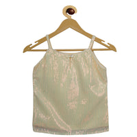 Sequin Party Camisole Top – Lemon