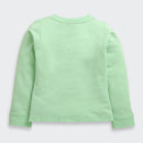 Girl Power Mint Green Full Sleeve Top