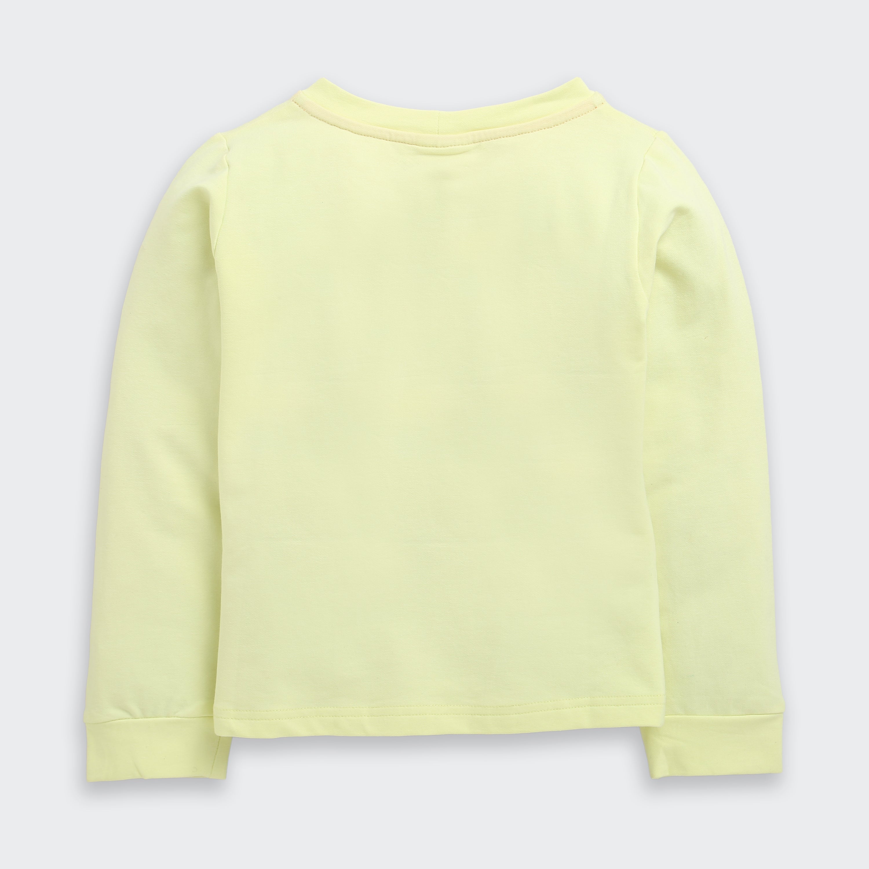 Girl Power Yellow Full Sleeve Top