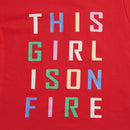 This Girl Is On Fire Red Top