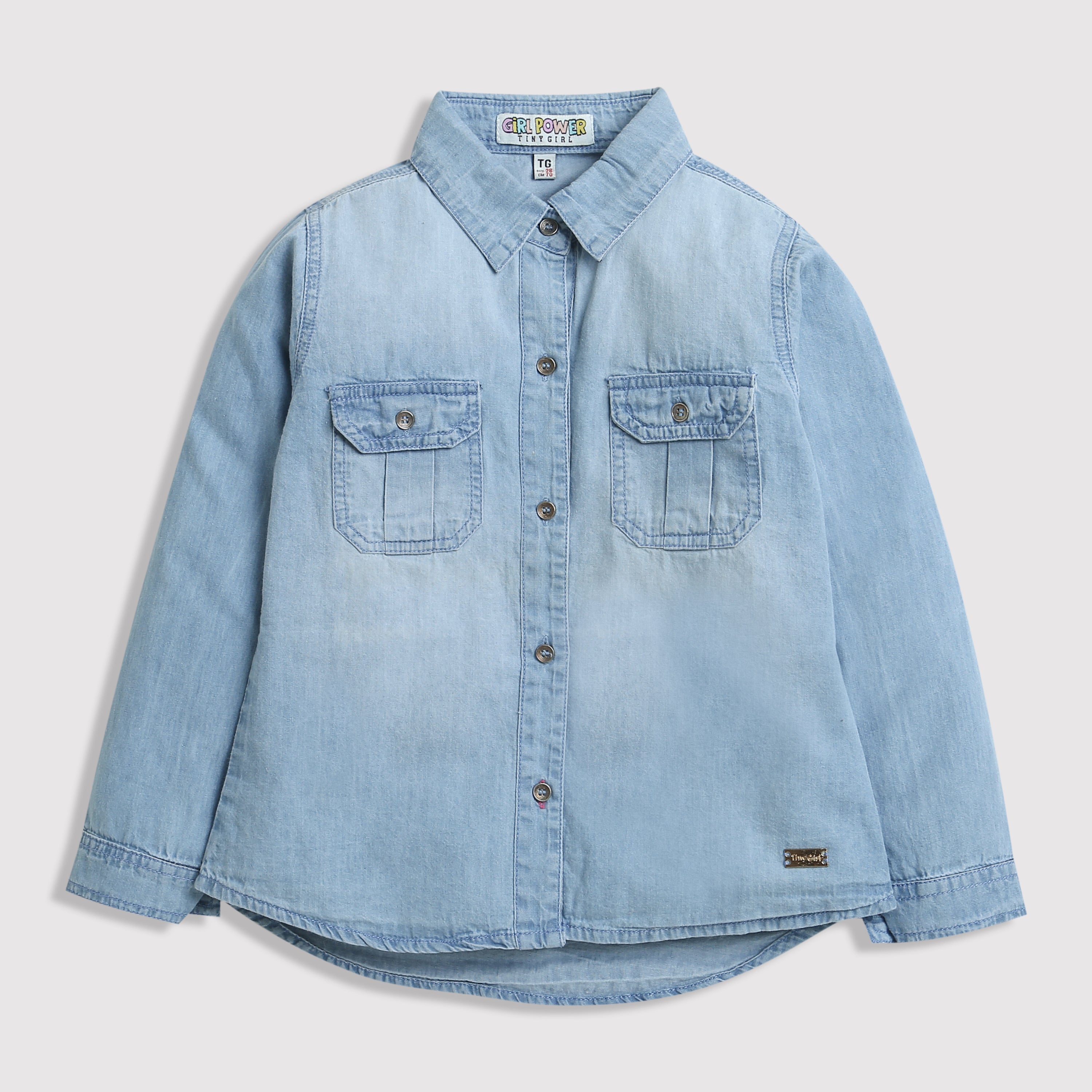 Light Blue Denim Shirt