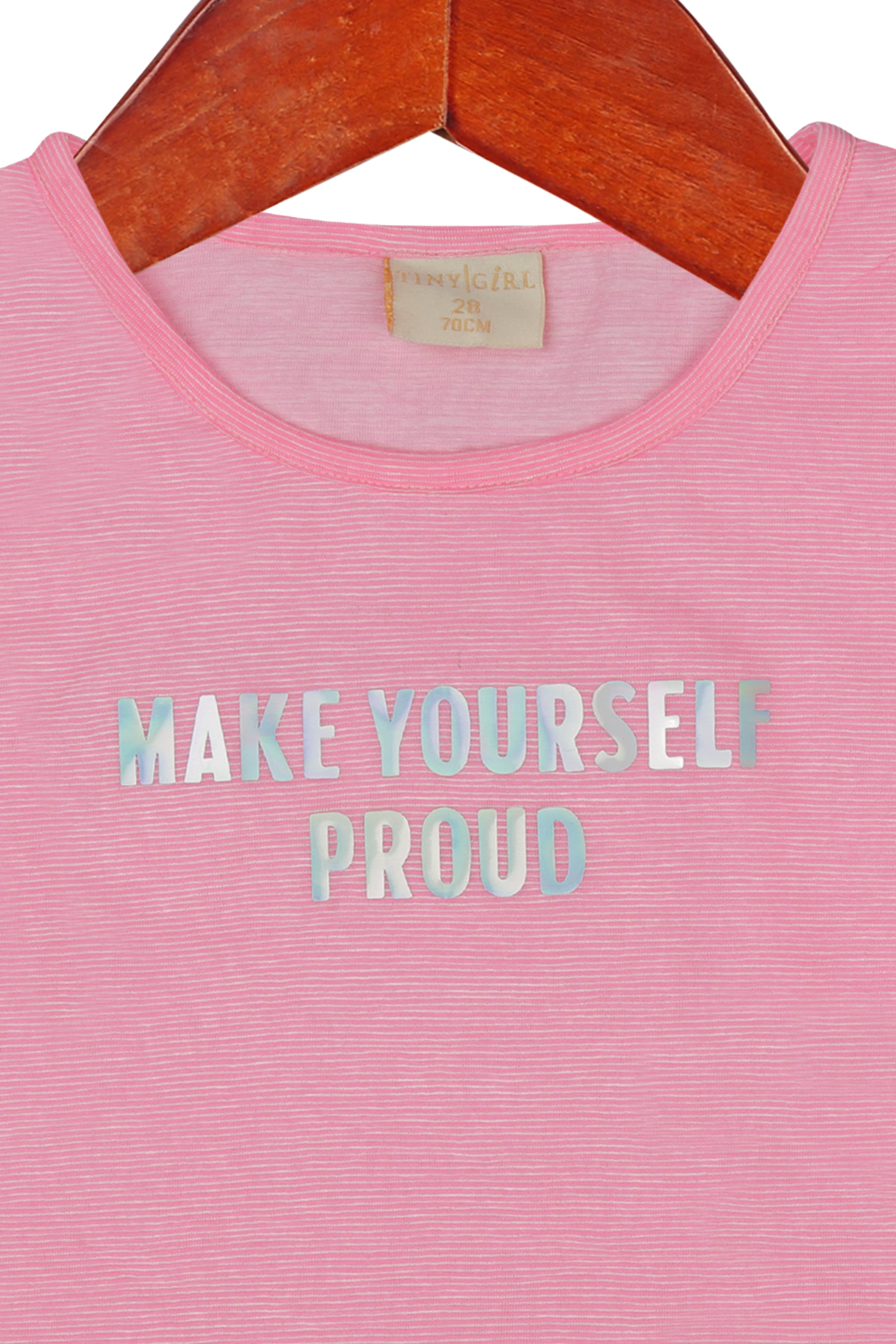 Pink Puff Sleeve Crop Top for Girls