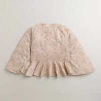 Tiny Girl Floral Ruffle Peplum Top for Girls – Casual & Party Wear