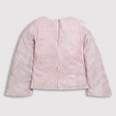 Tressel Peach Printed Knit Top for Girls – Everyday Comfort Wear