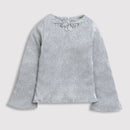 Tressel Silver Wavy Print Full Sleeve Top – Girls Casual Wear