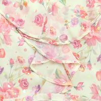 Tiny Girl Yellow Floral Layered Top – Cute Kids Top