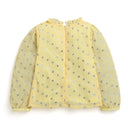 Tiny Girl Yellow Floral Long Sleeve Top – Lightweight Kidswear