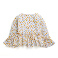 Tressel Floral Peplum Top for Girls – Casual & Party Wear
