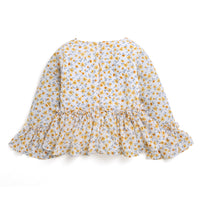 Tressel Floral Peplum Top for Girls – Casual & Party Wear
