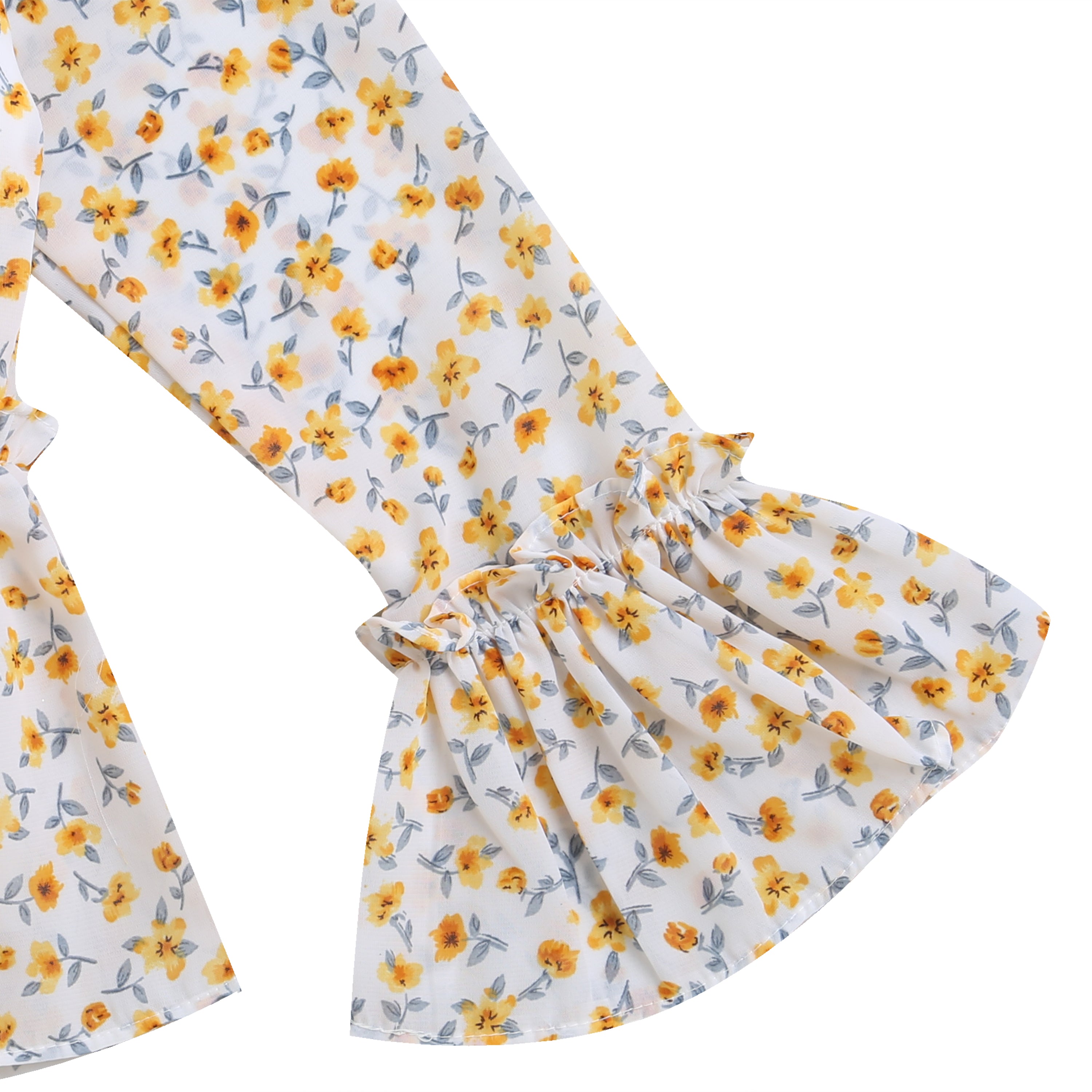 Tressel Floral Peplum Top for Girls – Casual & Party Wear