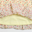 Tressel Yellow Floral Peplum Top for Girls – Trendy Kidswear