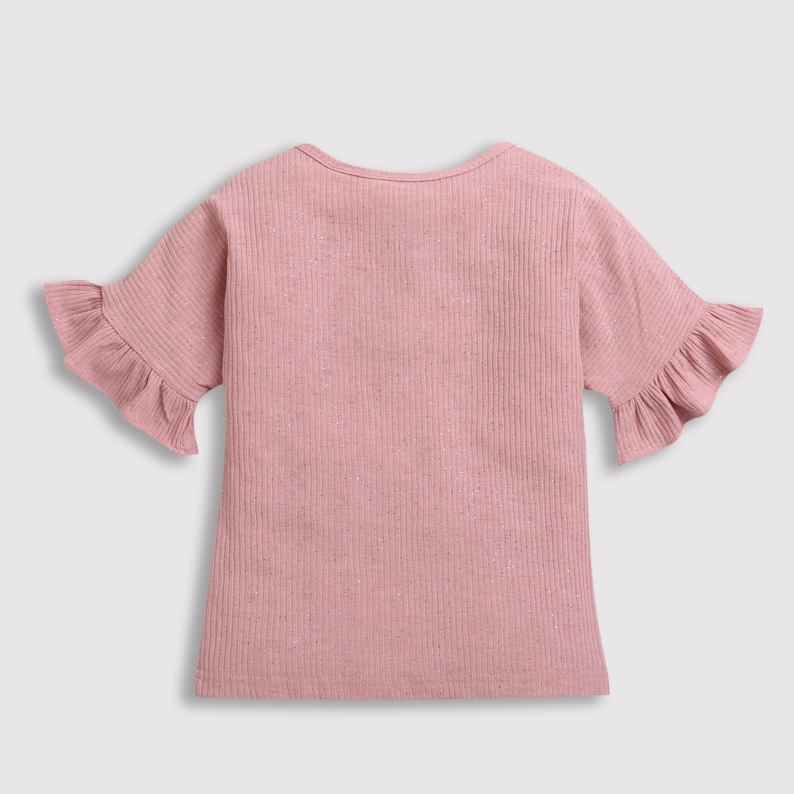 Tiny Girl Pink Sparkle Graphic Top – Everyday Stylish Wear