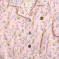 Tressel Pink Floral Ruffle Top for Girls – Stylish Casual Wear