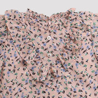 Tressel Pink Ruffle Sleeve Girls Top – Casual Playwear India