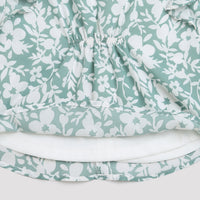 Tressel Green Floral Ruffle Top for Girls – Stylish Casual Wear